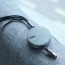Zwijany kabel 3w1 USB-C, microUSB, Lightning iPhone Baseus szary