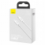 Baseus Superior kabel USB-C do Lightning iPhone PD 20W 2m biały