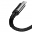 Kabel USB-C do USB-C Baseus Cafule PD3.1 60W 1m czarno-srebrny