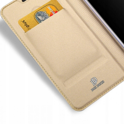 Etui z klapką DUX DUCIS Skin Pro do Xiaomi Redmi 10A złote