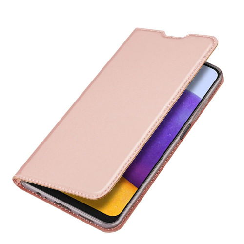 Etui z klapką DUX DUCIS Skin Pro do Samsung Galaxy A22 5G różowe