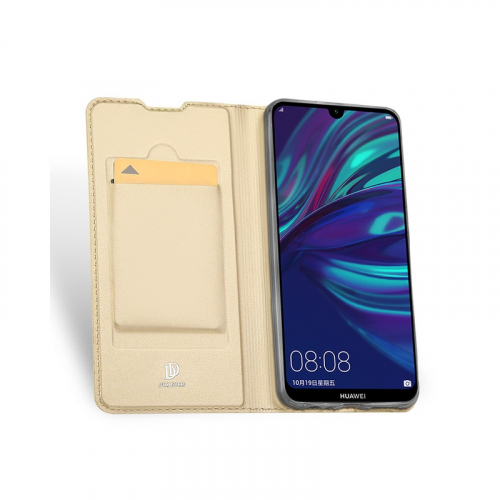 Etui z klapką DUX DUCIS Skin Pro do Huawei P Smart 2019 złote