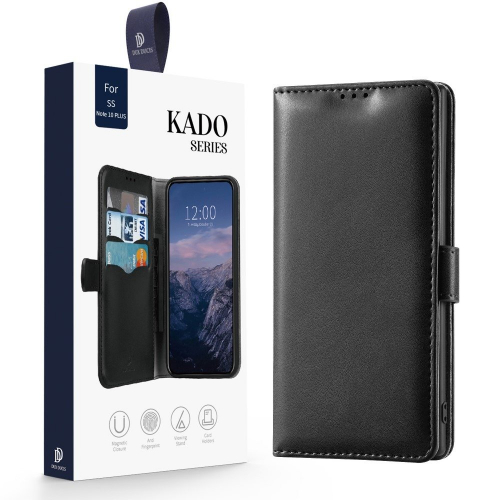 Etui z klapką magnes DUX DUCIS Kado do Samsung Galaxy Note 10 Plus czarne