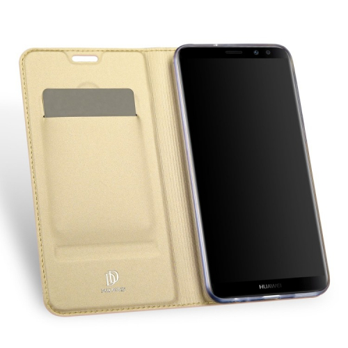Etui z klapką magnes DUX DUCIS Skin Pro do Huawei Honor 10 Lite złote