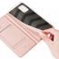 Etui z klapką DUX DUCIS Skin Pro do Samsung Galaxy A02S różowe