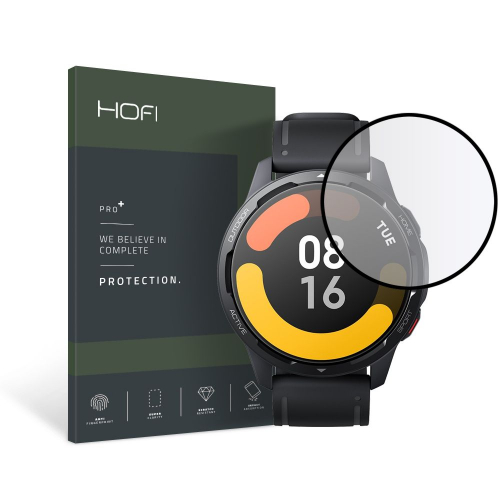 Szkło hybrydowe Hybrid Glass do Xiaomi Watch S1 Active czarne