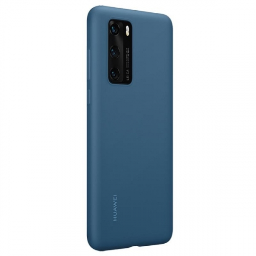 Etui Huawei Silicone Case do Huawei P40 niebieskie