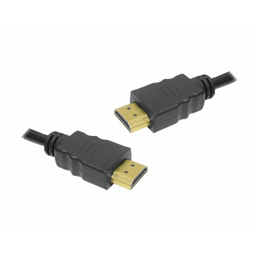 Kabel HDMI do HDMI pozłacany 1,5 m czarny
