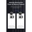 Baseus transmiter FM Bluetooth ładowarka samochodowa 3,1A Energy Column  czarna