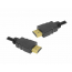 Kabel HDMI do HDMI pozłacany z filtrami 1,5 m czarny