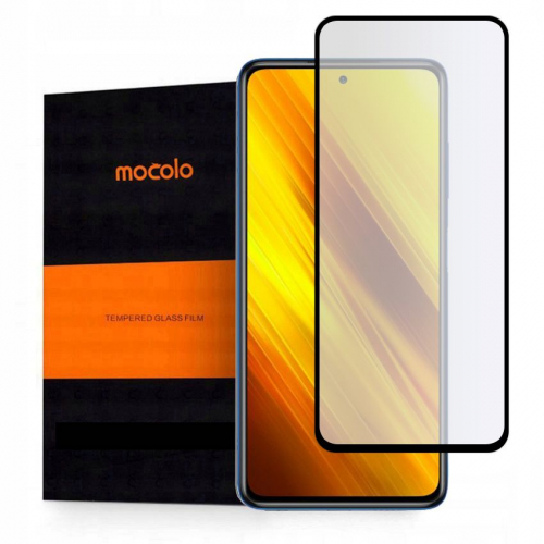 Szkło Mocolo TG+ Full Glue do Xiaomi Poco X3 NFC czarne