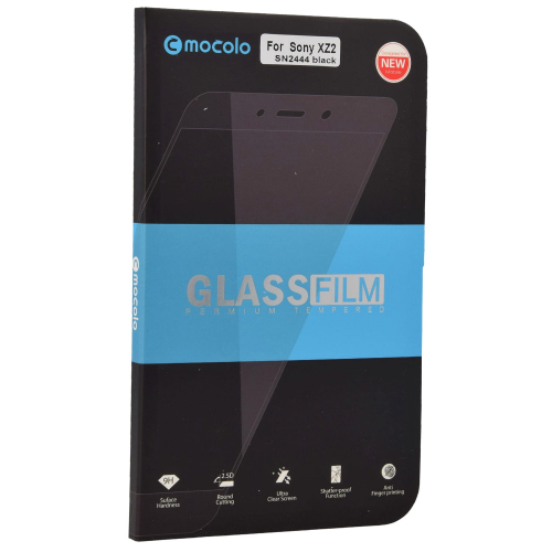 Szkło Mocolo TG+ Full Glue do Sony Xperia XZ2 czarne
