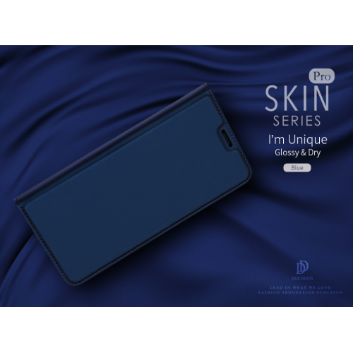 Etui DUX DUCIS Skin Pro do Samsung Galaxy J8 2018 granatowe
