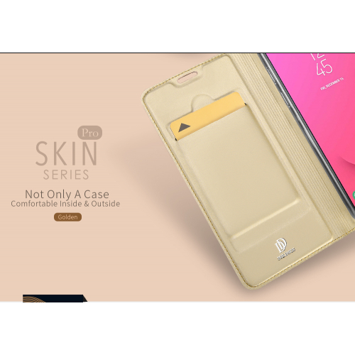 Etui DUX DUCIS Skin Pro do Samsung Galaxy J8 2018 złote