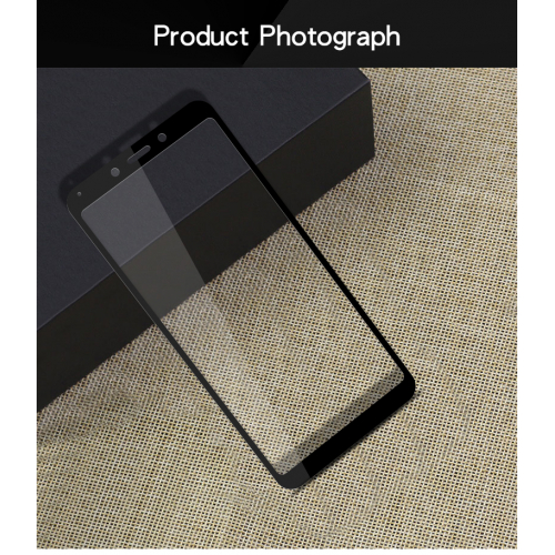 Szkło hartowane na pełny ekran MOFI do Xiaomi Redmi 6 / 6A czarne