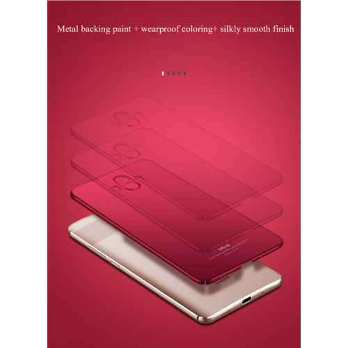 Etui case MSVII Simple Huawei Mate 10 czerwone