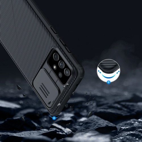Etui NiLLKiN CamShield Pro do Samsung Galaxy A53 5G czarne