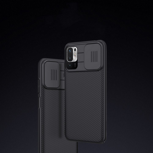 Etui NiLLKiN CamShield Case do Xiaomi Poco M3 Pro 5G / Redmi Note 10 5G czarne