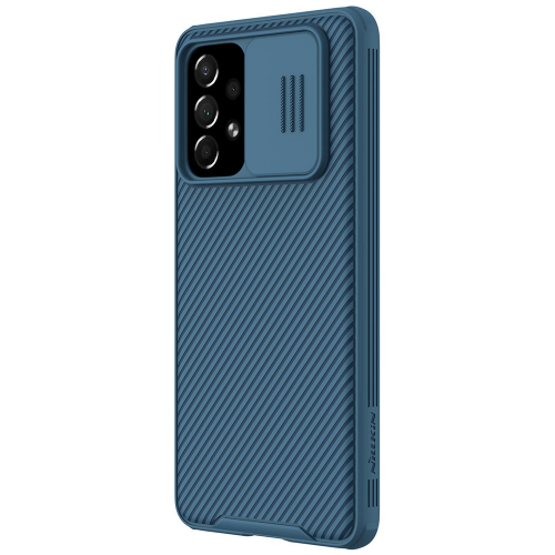 Etui NiLLKiN CamShield Case do Samsung Galaxy A73 niebieskie