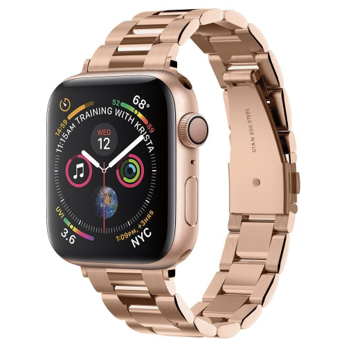 Bransoleta Spigen Modern Fit Band do Apple Watch 3 / 4 / 5 / 6 / SE (38/40mm) różowe złoto