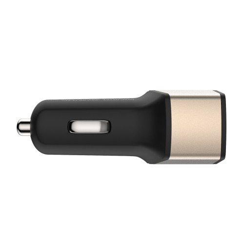 Ładowarka samochodowa NILLKIN Celerity USB + USB Typ C QC 3.0 33W Złoty