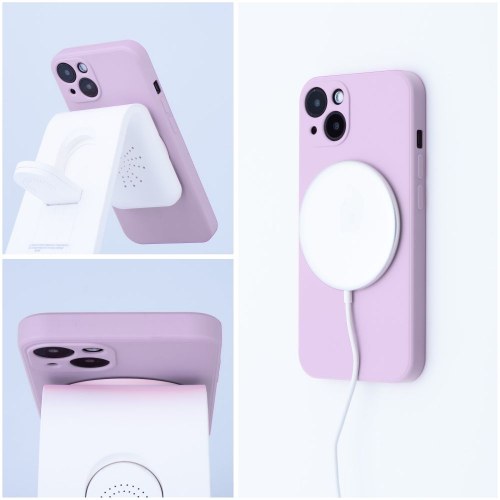 Etui Silicone Mag Cover do iPhone 11 Pro Max różowy