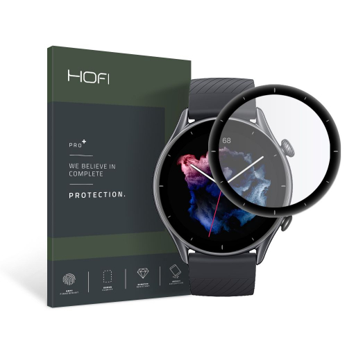 Szkło hybrydowe HOFI Hybrid Pro+ do Amazfit GTR 3 czarne