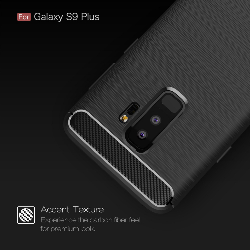 Etui pancerne KARBON do Samsung Galaxy S9 Plus czarne