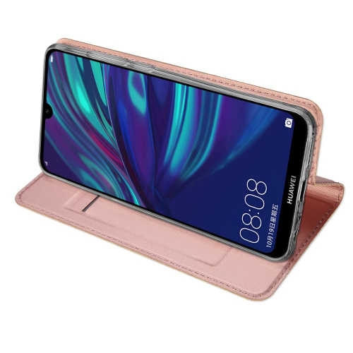 Etui z klapką DUX DUCIS Skin Pro do Huawei P Smart 2019 różowe