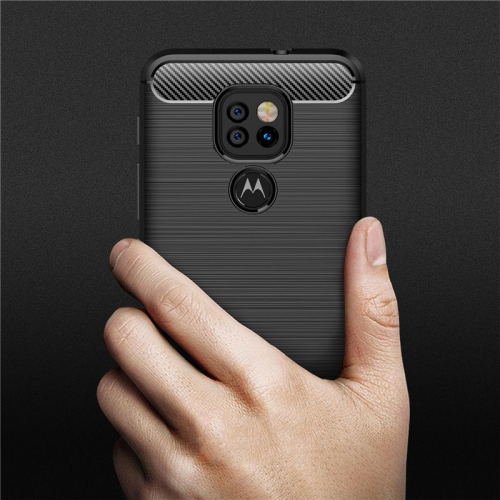 Etui pancerne KARBON do Motorola Moto G9 Play / Moto E7 Plus