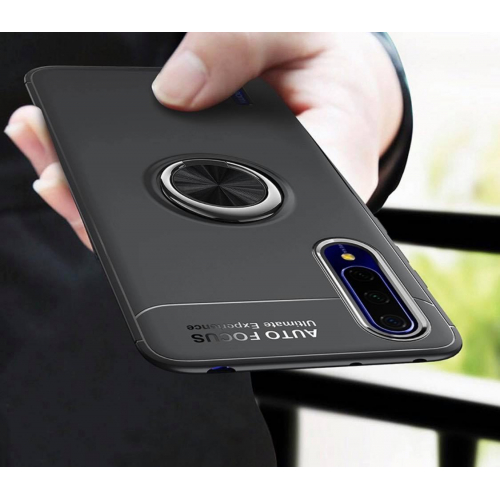 Etui Armor Ring do uchwytów magnetycznych Xiaomi Mi A3 czarne
