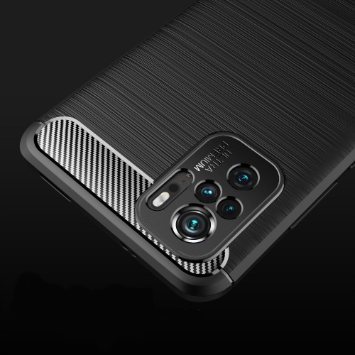 Etui Pancerne Karbon do Xiaomi Redmi Note 10 / 10S / Poco M5S czarne