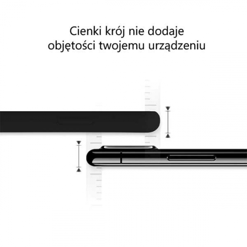 Etui Silicone Case Mercury Goospery do Samsung Galaxy Note 10 Plus czarne