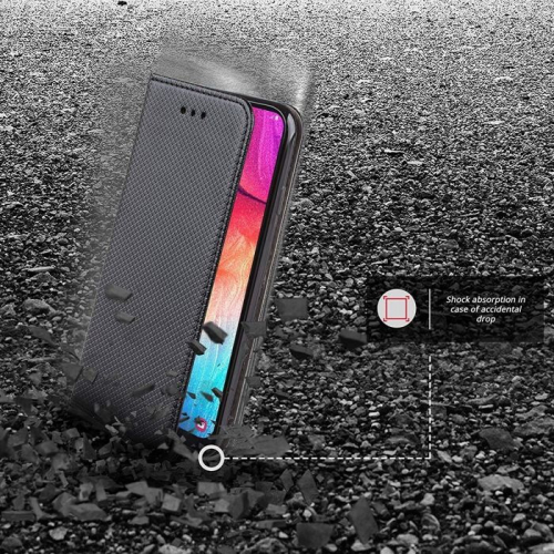 Etui z klapką Smart Magnet do Motorola Moto G9 Play / E7 Plus czerwone