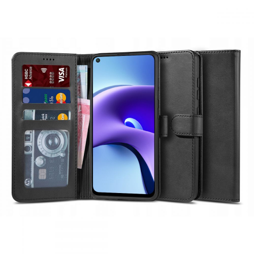 Etui Tech-Protect Wallet do Xiaomi Redmi Note 9T 5G czarne
