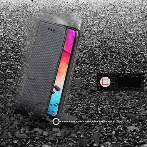 Etui magnetyczne z klapką Flip Magnet do Samsung Galaxy A71 czarne