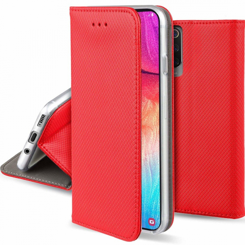Etui z klapką Smart Magnet do Samsung Galaxy A32 LTE/4G czerwone