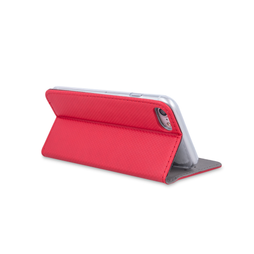Etui z klapką Smart Magnet do Xiaomi Redmi 10A czerwone