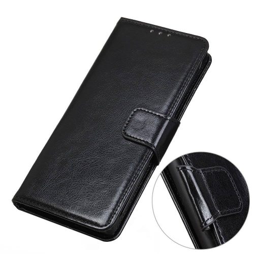 Etui z klapką portfel Wallet do Samsung Galaxy A71 czarne