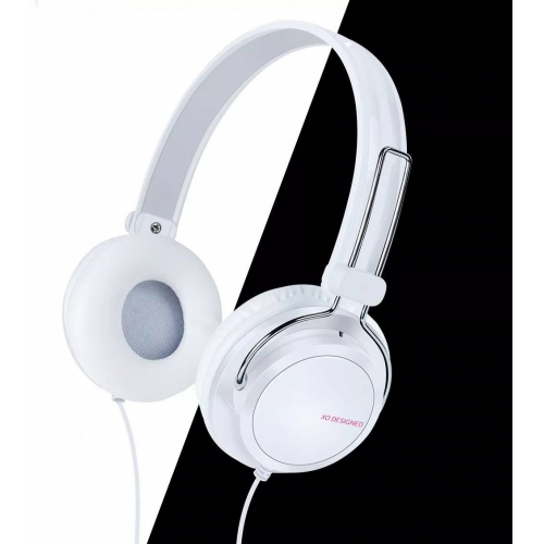 Słuchawki przewodowe nauszne XO S32 mini jack 3,5mm białe
