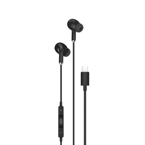 Słuchawki przewodowe XO EP23 USB-C czarne