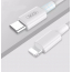 Kabel XO NB113 USB-C do Lightning do iPhone'a PD 18W 1m biały