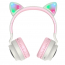 Bezprzewodowe słuchawki Bluetooth 5.0 HOCO W27 Cat Ear szare