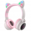 Bezprzewodowe słuchawki Bluetooth 5.0 HOCO W27 Cat Ear szare