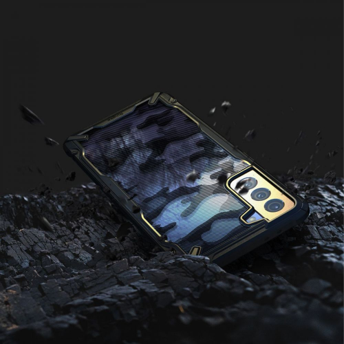 Pancerne etui Ringke Fusion X do Samsung Galaxy S21 Plus moro