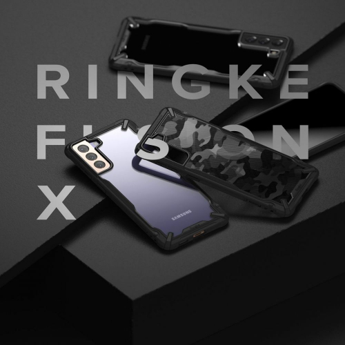 Pancerne etui Ringke Fusion X do Samsung Galaxy S21 Plus moro