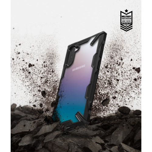 Pancerne etui Ringke Fusion X do Samsung Galaxy Note 10 czarne