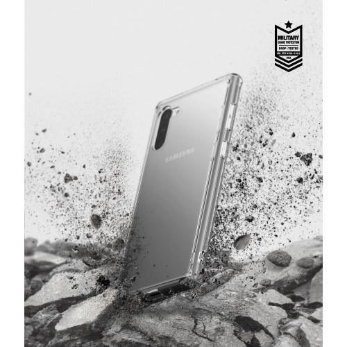Etui z ramką Ringke Fusion do Samsung Galaxy Note 10 przezroczyste