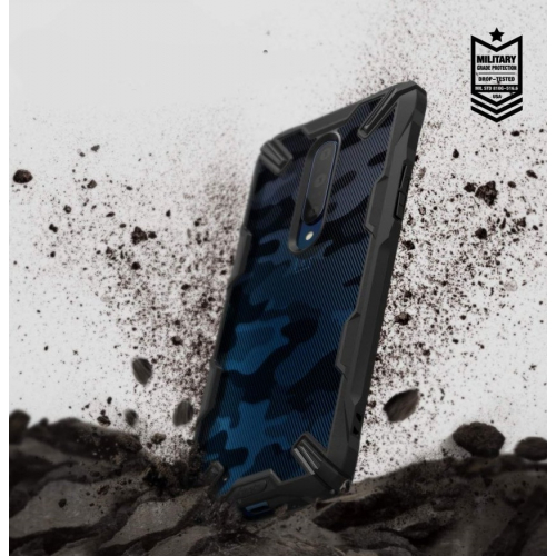 Pancerne etui Ringke Fusion X Moro do OnePlus 7 Pro czarne
