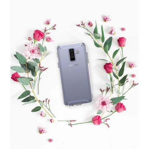 Etui pancerne Ringke Fusion Clear do Samsung Galaxy A6 Plus 2018 przezroczyste